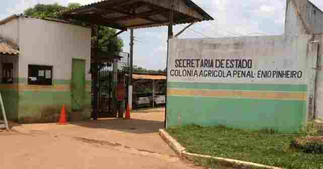 Detento é baleado e outro flagrado com drogas na Colônia Agrícola Penal em Porto Velho