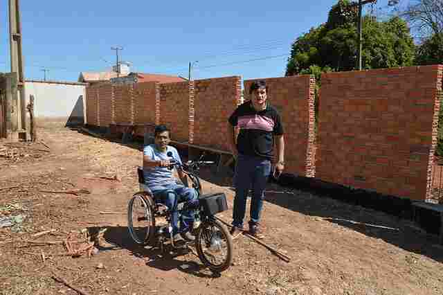 Através de emenda parlamentar de Cleiton Roque, muro do Cenape está quase concluído