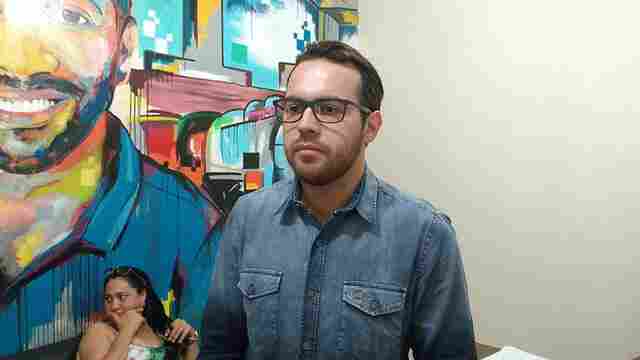 Márcio Oliveira cobra reposição asfáltica e faixa de pedestre em frente a Escola Marcelo Cândia