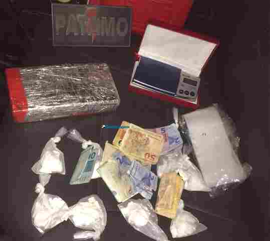 Homem é preso com um quilo de cocaína na Zona Sul