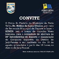 Baixo Madeira será representado por 14 equipes no 26º Interdistrital