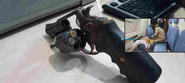 Jovem fica ferido em troca de tiros com a PM durante fuga