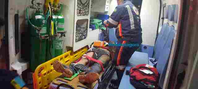 Homem armado reage a ordem de PM e acaba baleado