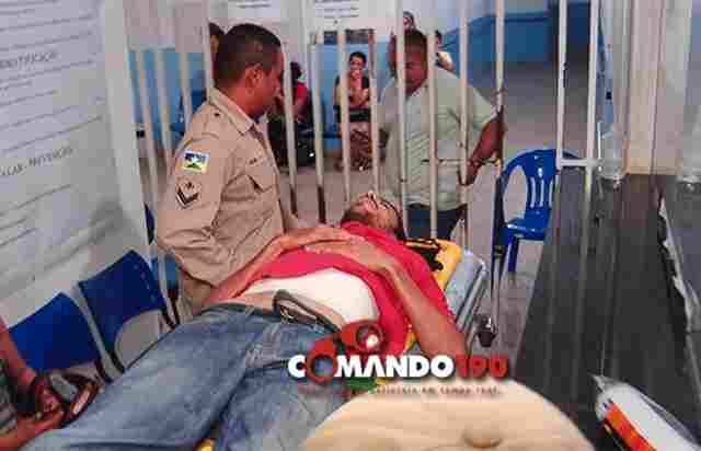 Homem leva tiro enquanto preparava o jantar dentro de sua residência