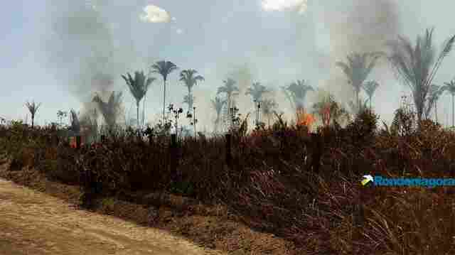 Focos de calor aumentam em Rondônia e Sipam não tem previsão de chuvas significativas