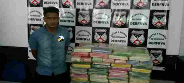 Polícia Civil apreende 142 quilos de cocaína pura em linha às margens da BR-364