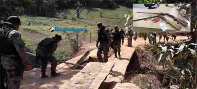 Batalhões da PM sofrem emboscada e são recebidos a tiros por invasores do Parque Estadual Guajará Mirim