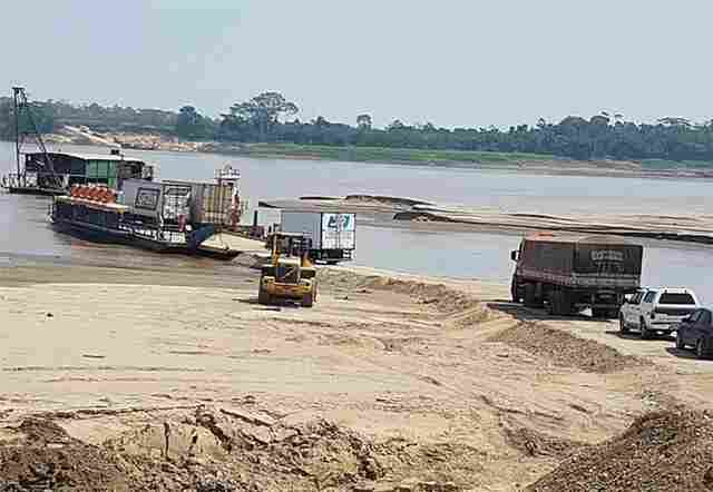 Governo de Rondônia decreta situação de emergência na região da Ponta do Abunã devido à seca do Madeira