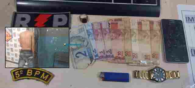 Jovem é preso após assaltar residência e ser reconhecido pelas vítimas na capital