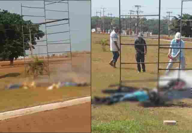 Vídeo: Dois trabalhadores rondonienses morrem eletrocutados em cidade do Mato Grosso