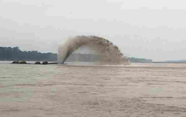 Dnit inicia dragagem do Rio Madeira na região de Curicacas