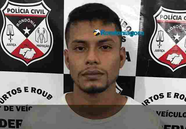 Polícia Civil prende maior assaltante de veículos de Porto Velho