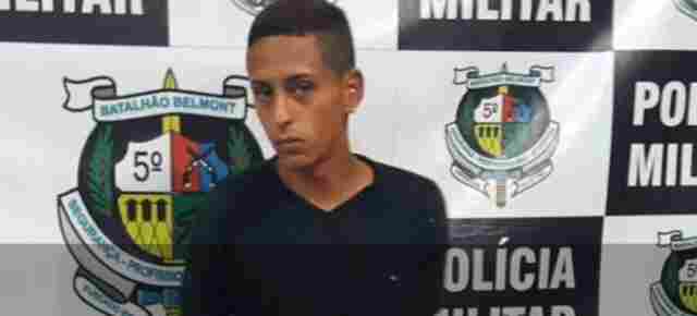 Ladrão é preso com escopeta após roubo