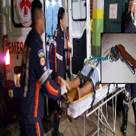 Menor é desarmado e esfaqueado pela vítima durante roubo a residência em Porto Velho