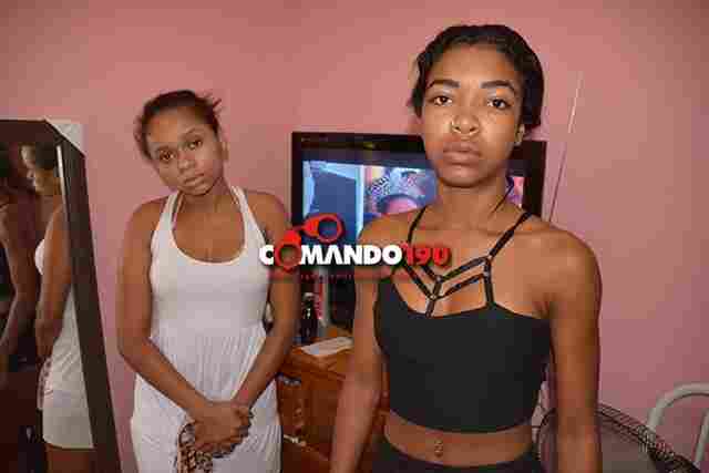 PM e Civil prendem duas jovens com quase 8 quilos de maconha