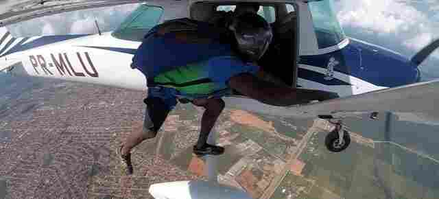 Escola considera possibilidade de mal súbito em paraquedista que morreu no último sábado