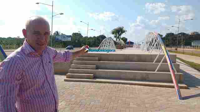 Construção de passarela do Espaço Alternativo inicia nesta 5ª; Arcos fazem parte do memorial