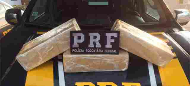 Menor é flagrada em ônibus com cerca de 13 quilos de maconha