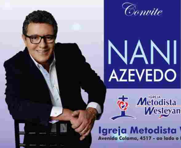 Cantor gospel Nani Azevedo em Porto Velho no domingo