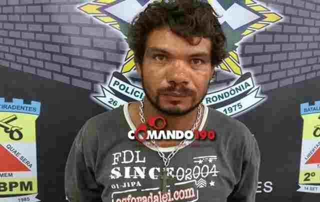 PM prende foragido procurado por homicídio em Rondônia e São Paulo
