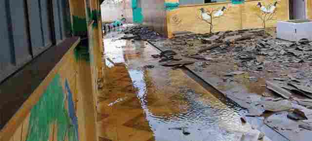 Temporal em Porto Velho também causou destruição na escola Maria Carmosina