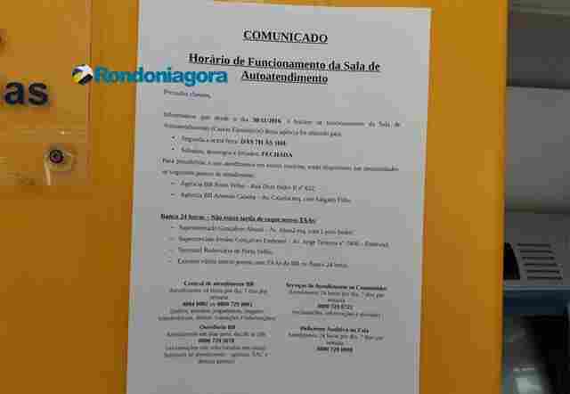 Por insegurança, Banco do Brasil fecha autoatendimentos mais cedo e até em finais de semana