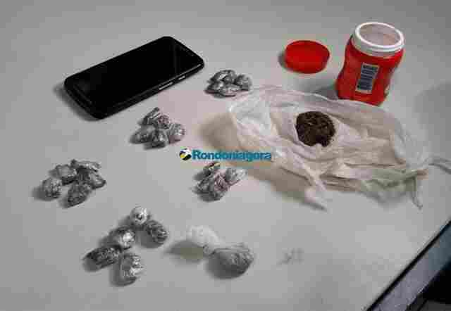 Jovem é preso ao ser flagrado vendendo drogas em Porto Velho