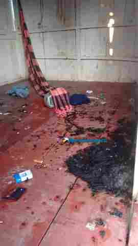 Foragido é preso após atear fogo na casa com a família dentro