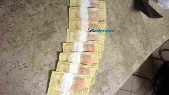 Jovem do Mato Grosso é preso com notas falsas de R$ 20 em Porto Velho