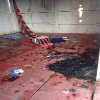 Foragido é preso após atear fogo na casa com a família dentro