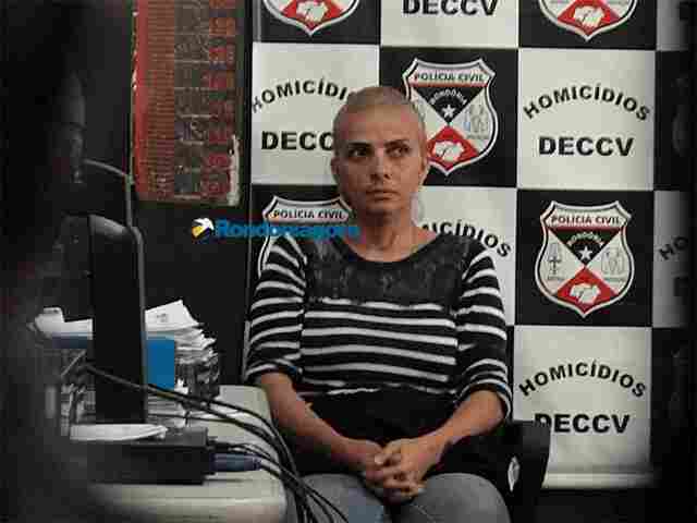 Presa mulher acusada de mandar matar o marido carbonizado