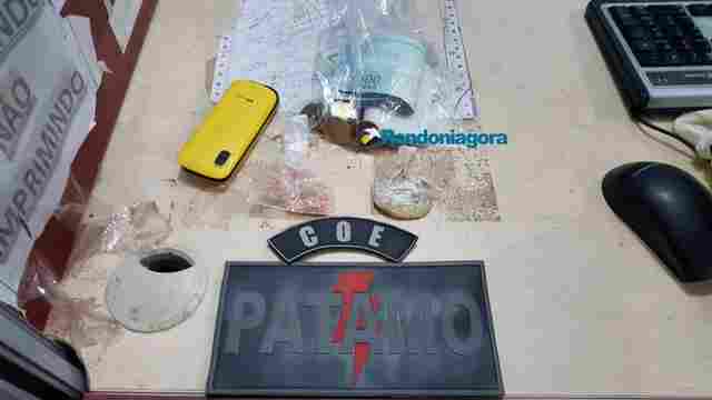 Dupla é presa pela COE vendendo drogas na Zona Leste de Porto Velho