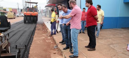 Começa pavimentação da Avenida Duque de Caxias em Porto Velho