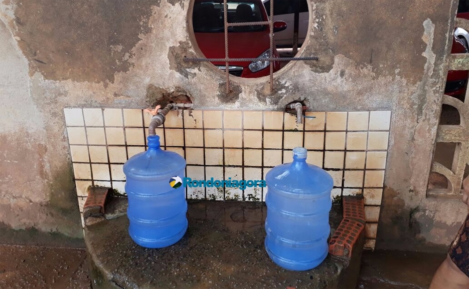 Moradores da Zona Leste sofrem com falta de abastecimento de água em Porto Velho