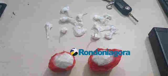 Polícia prende casal vendendo drogas na Zona Sul de Porto Velho