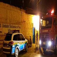 Menores ateiam fogo em colchões de unidade socioeducativa