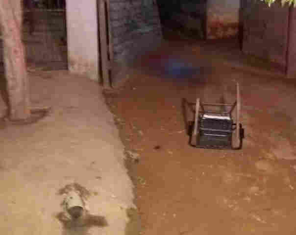 Homem é executado com sete tiros em frente da residência onde morava