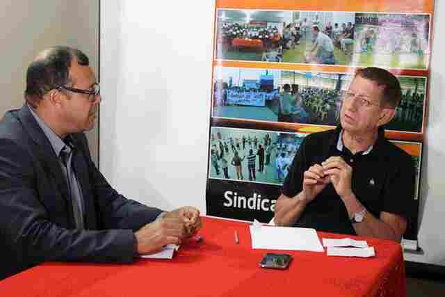 Mário Jorge anuncia que Sindsef fará mobilização para barrar projeto de demissão de servidores