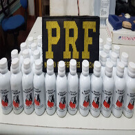 Caminhoneiro é flagrado transportando desodorante e mercúrio sem nota fiscal na BR-364