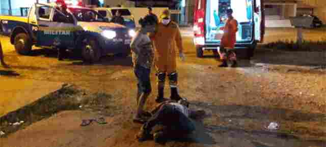 Homem é agredido com pauladas e fica gravemente ferido