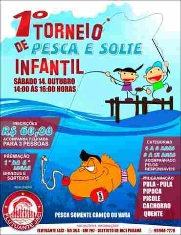 Flutuante Jaci comemora Dia das Crianças com campeonato de “pesca e solte”