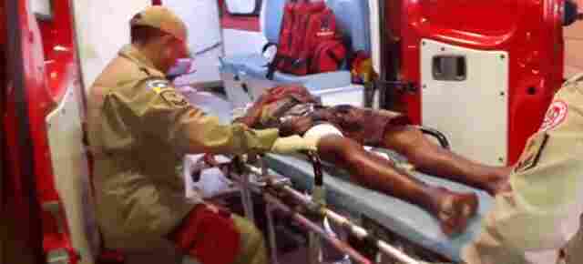 Homem invade casa e tenta matar quatro pessoas