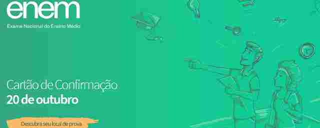Locais de provas do Enem devem ser divulgados no próximo dia 20 de outubro