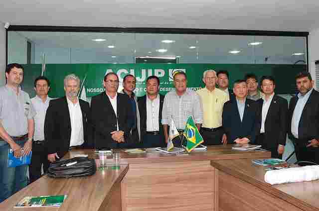 Deputado Airton acompanha empresários Sul-Coreanos em Ji-Paraná