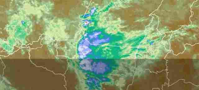 Temporais avançam para Rondônia nesta terça com possibilidade de intensa ventania e chuva de granizo
