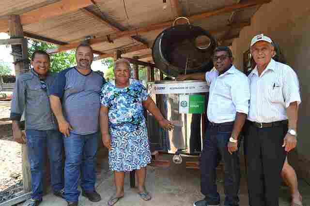 Produtores de leite são beneficiados com tanque resfriador em Pimenta Bueno