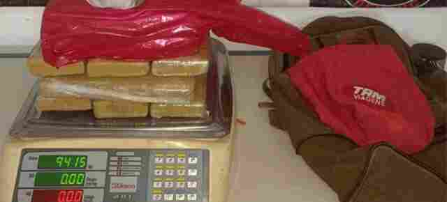 Traficante do Mato Grosso e comparsa são presos pelo Denarc com quase 10 quilos de maconha