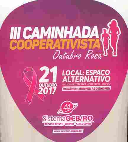 II Caminhada Cooperativista Outubro Rosa será neste sábado