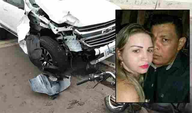 Motorista de caminhonete que matou casal em colisão em viaduto ainda não se apresentou à polícia