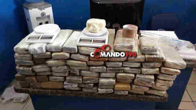 Quase 50 quilos de maconha são apreendidos em residência após denúncia